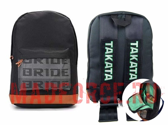 Рюкзак BRIDE ремни TAKATA (черные)