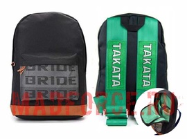 Рюкзак BRIDE ремни TAKATA (зеленый)